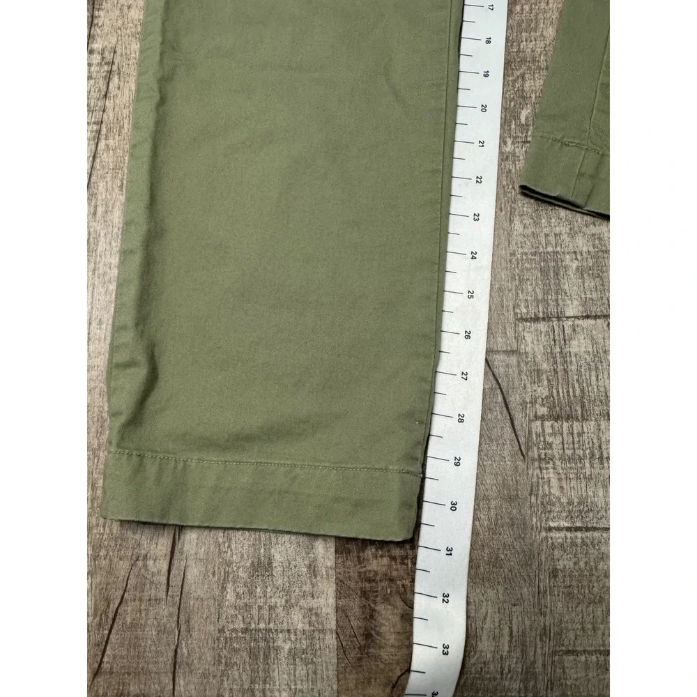 Polo Ralph Lauren Mens Stretch Slim Fit Chino Pants Olive Green 38/32 Trousers